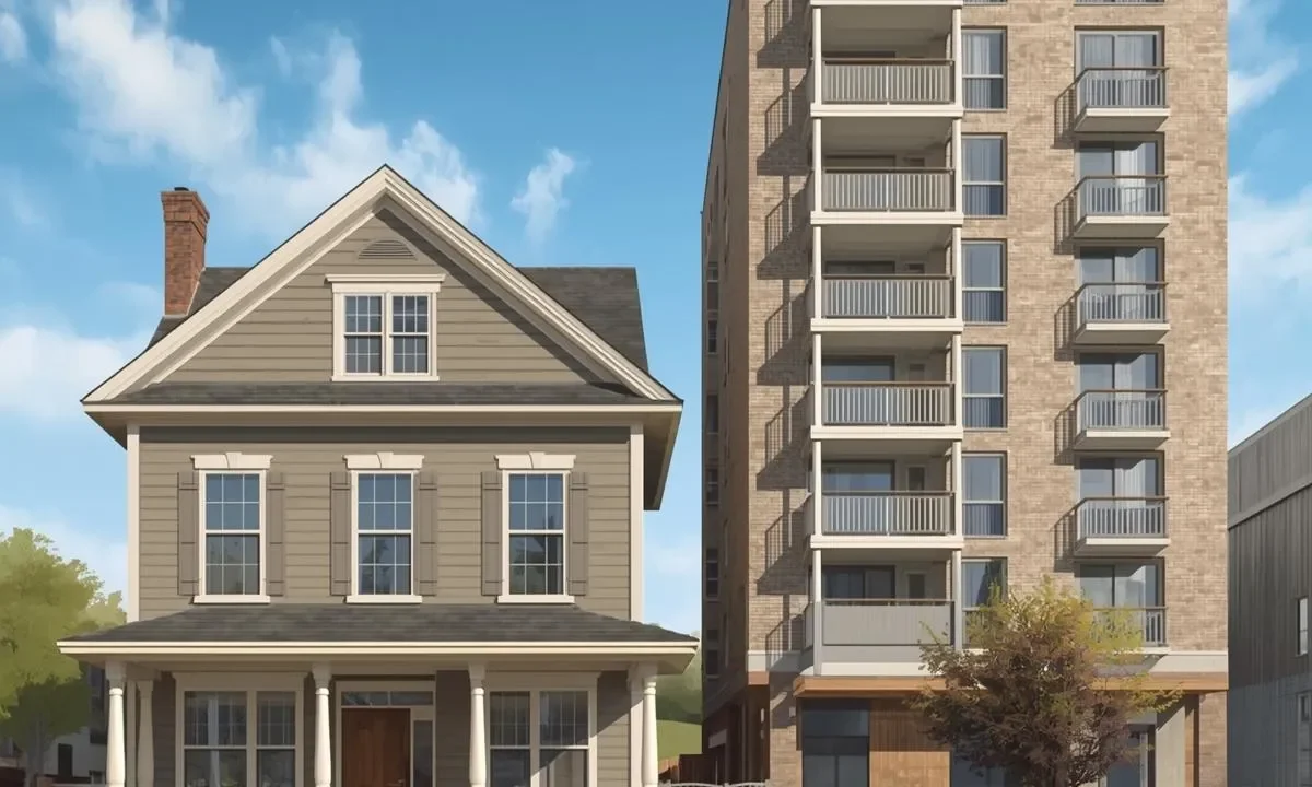 บ้านเดี่ยวหรือคอนโด